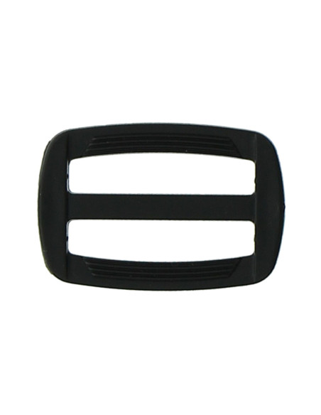 Boucle coulissante plastique noir 30 mm