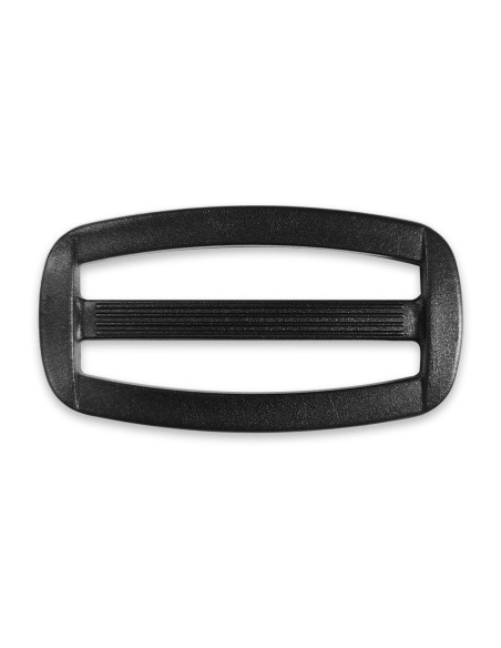 Boucle coulissante plastique noir 40 mm