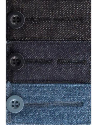 Boutons rallonge en plastique Easy Fit pour jeans