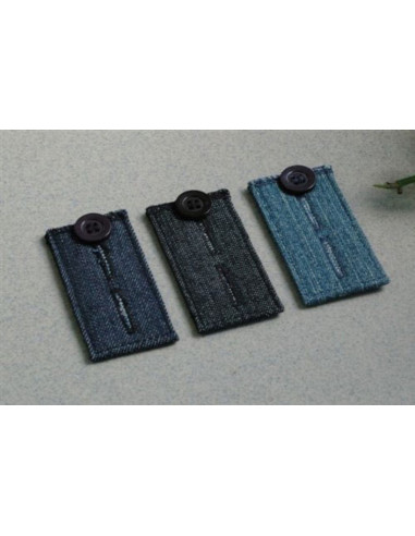 Boutons rallonge en plastique Easy Fit pour jeans
