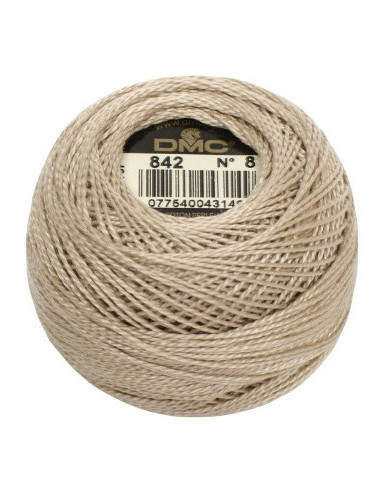 Pelote coton perlé DMC n° 8