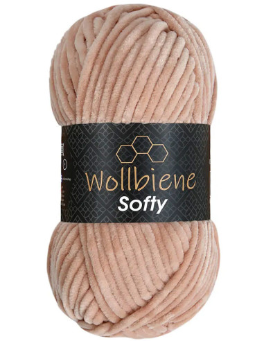 Fil chenille Softy Wollbiene