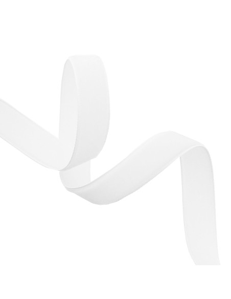 Ruban velours - Blanc