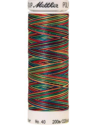 Fil à broder Poly sheen multicolor Mettler
