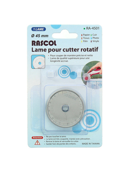 Lame de rechange pour cutter rotatif 45 mm