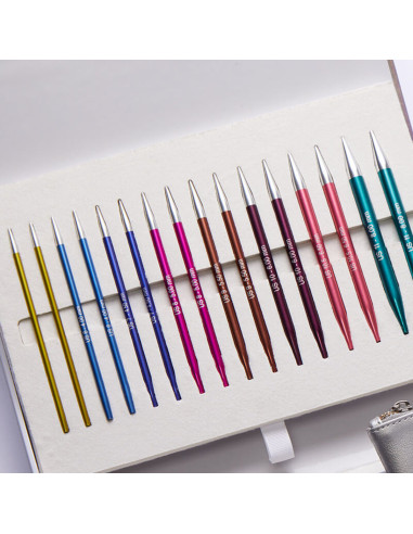 Coffret aiguilles à tricoter circulaires KnitPro Zing Melodies of Life