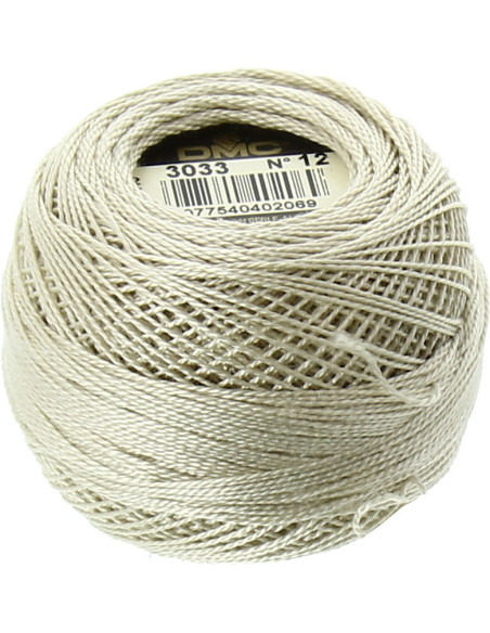 Pelote coton perlé DMC n° 12