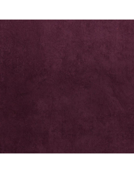 Tissu velours milleraies - Bordeaux