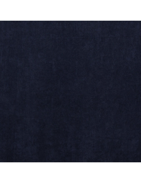Tissu velours milleraies - Bleu marine