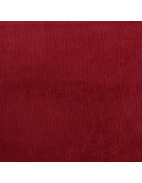 Tissu velours milleraies - Rouge
