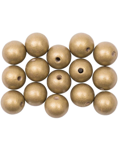 Perles en bois