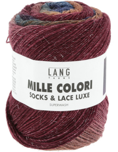 Laine Mille Colori Socks & Lace Luxe Lang Yarns