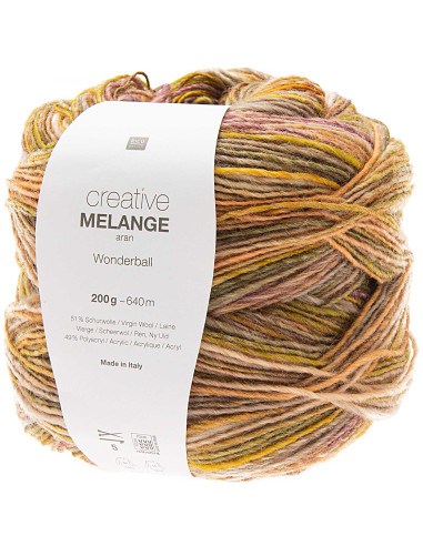 Laine Creative Melange Aran Wonderball Rico Design