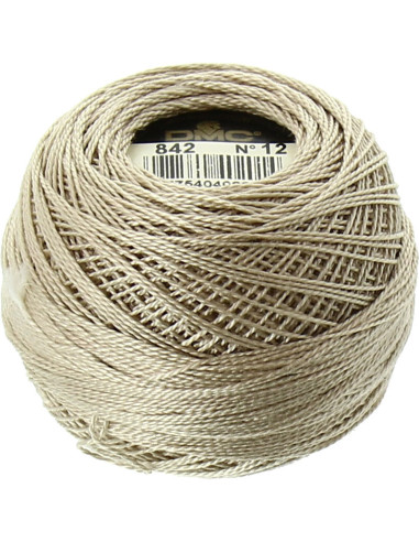 Pelote coton perlé DMC n° 12