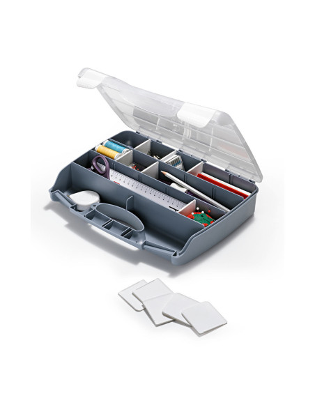 Boite de rangement multi-compartiments amovibles