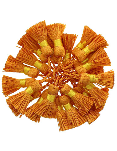 Mini pompons rayonne