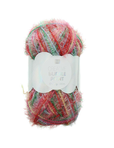 Fil à crocheter Creative Bubble Print chiné