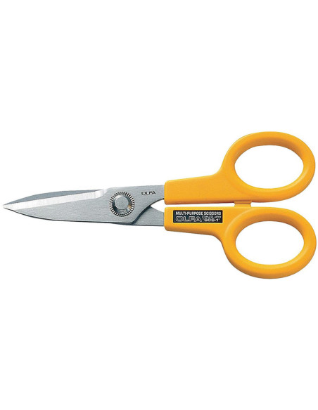 Ciseaux multifonctions microdentés Olfa 14 cm