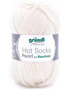 Laine à chaussettes Hot Socks Pearl uni Gründl 2