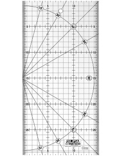 Règle de matelassage Olfa 15 cm x 30 cm