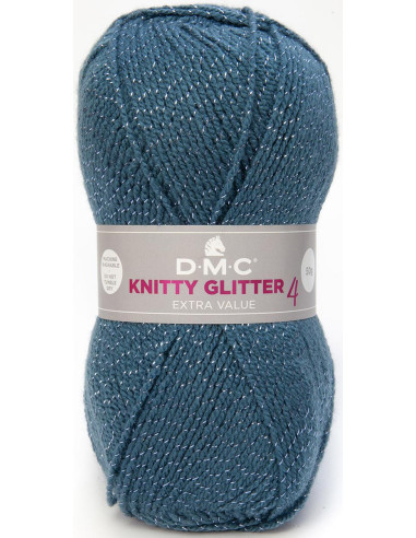Fil à tricoter Knitty 4 Glitter DMC
