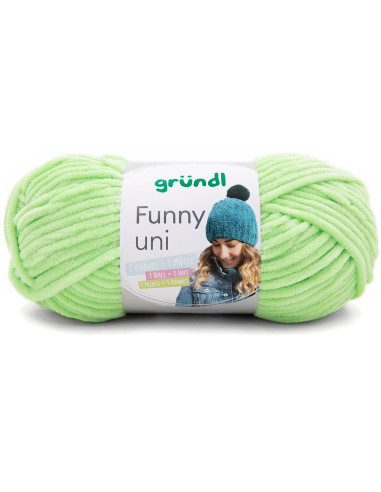 Fil chenille Funny uni Gründl
