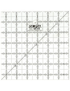 Règle patchwork Olfa 6.5 x 6.5 inch