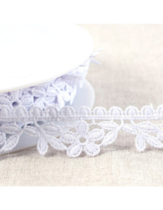 Guipure pâquerette - Blanc 2
