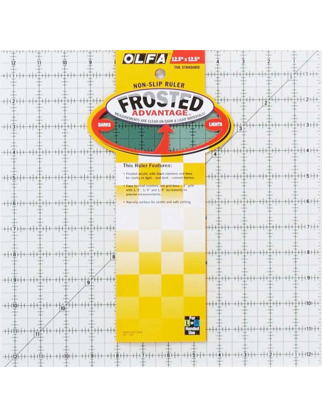 Règle patchwork Olfa 12.5 x 12.5 inch