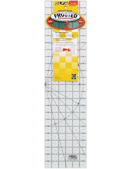 Règle patchwork Olfa 6 x 24 inch