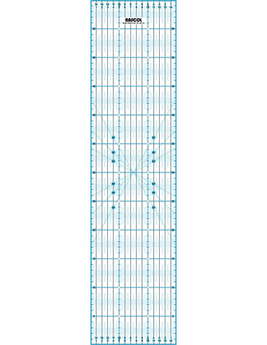 Règle patchwork Rascol 15 x 60 cm