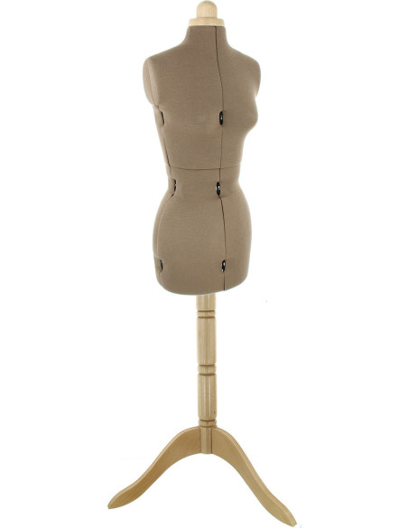 Mannequin couture Lady Valet Deluxe Caramel taille 36 / 44