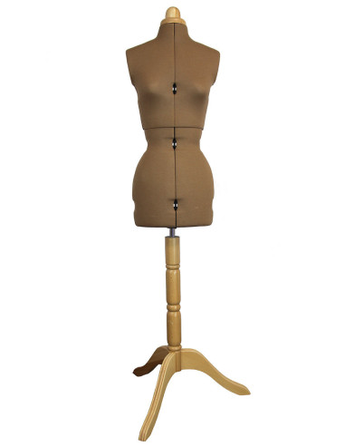 Mannequin couture Lady Valet Deluxe Caramel taille 36 / 44