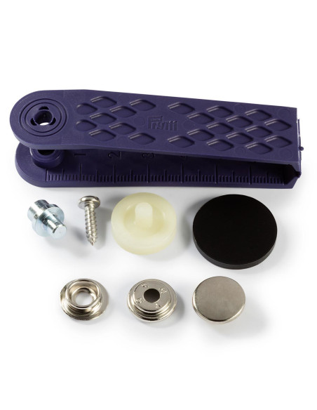 Boutons pression Yacht & Caravanes Argent
