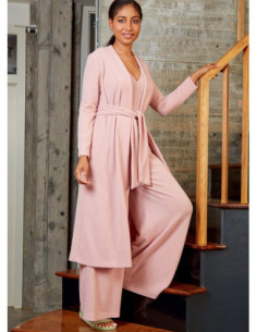 Patron de barboteuse, combinaison, robe de chambre et ceinture - McCall's 8245