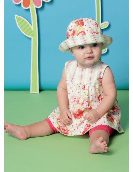 Patron de robes, culotte, collants et chapeaux - McCall's 7342