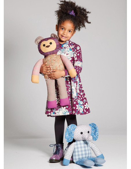 Patron de animaux en peluche - McCall's 8333