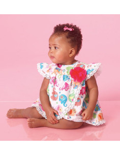 Patron de barboteuse bébé - McCall's 7107