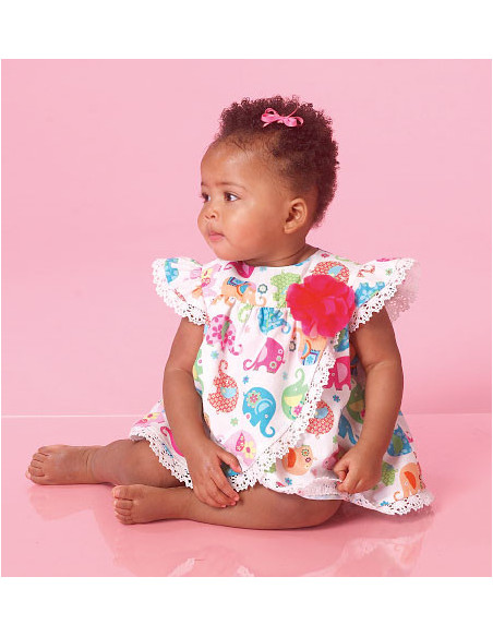 Patron de barboteuse bébé - McCall's 7107