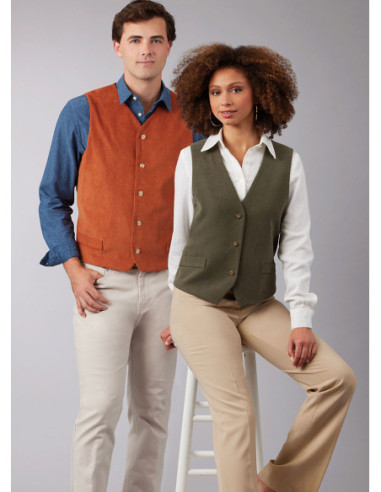 Patron de gilet - McCall's 8442