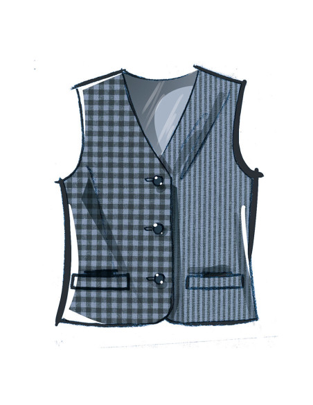 Patron de gilet - McCall's 8442