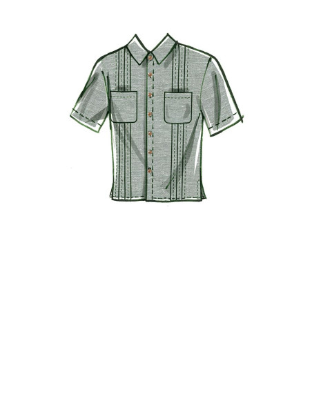 Patron de chemises et chapeau - McCall's 8263