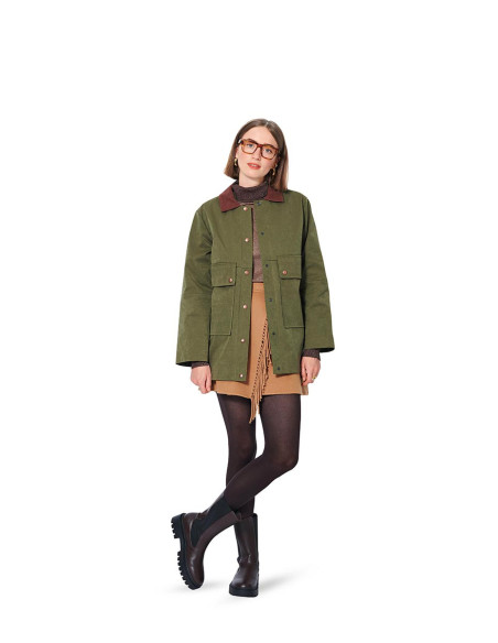 Patron de veste et manteau - Burda 5941
