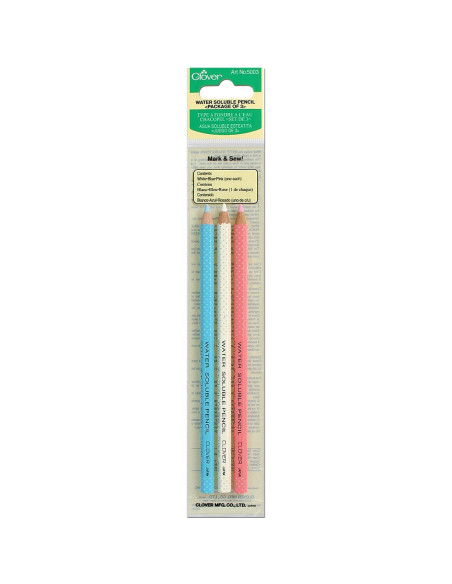 Set de 3 crayons craies effaçables à l'eau