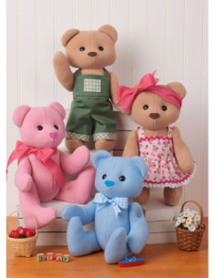 Patron de peluches - McCall's 8547