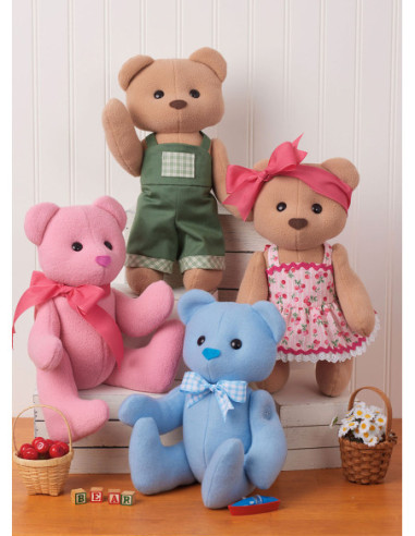 Patron de peluches - McCall's 8547