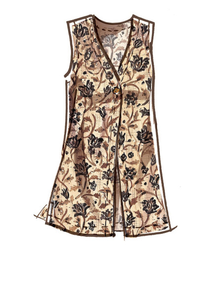 Patron de gilets - McCall's 8050