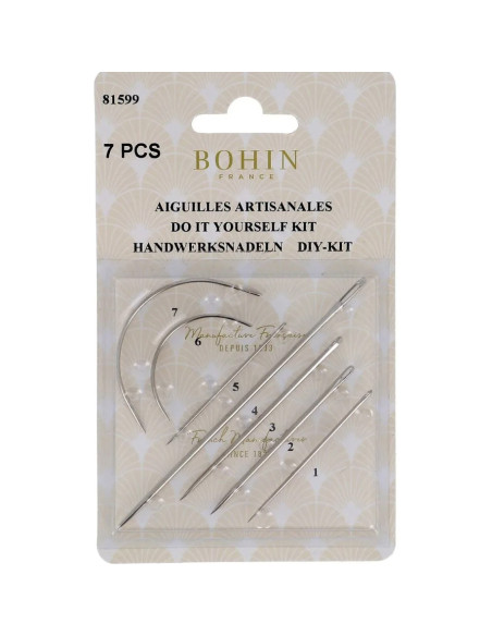 Kit d'aiguilles artisanales Bohin