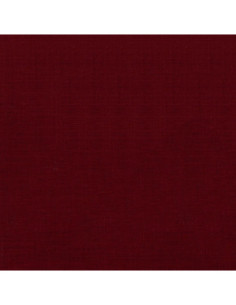 Coupon toile de lin - 45 x 40 cm - Cerise