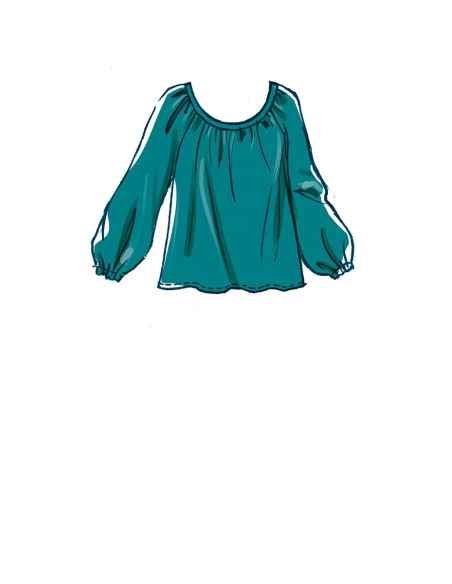 Patron de hauts - McCall's 8256